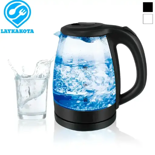 Hervidor de Agua Eléctrico de Vidrio